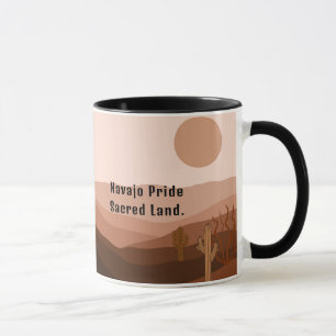 Navajo Pride Typography Spirit Mok