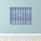 Navajo red rocks Thunder_Cove Canvas Afdruk (Insitu (Houten vloer))