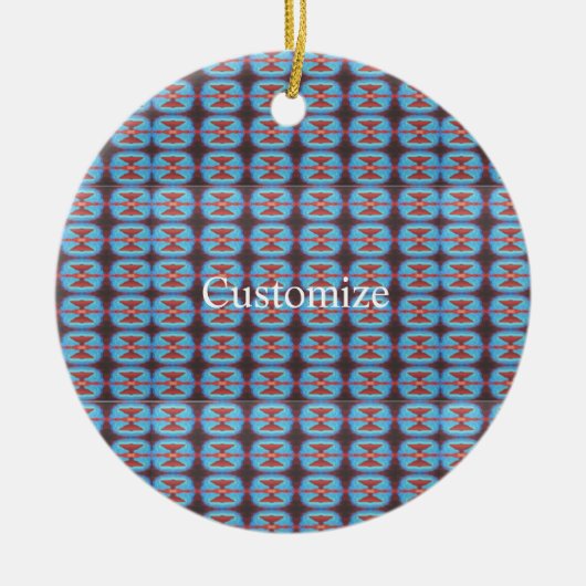 Navajo red rocks Thunder_Cove Keramisch Ornament (Voorkant)