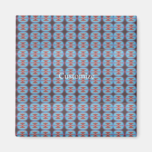 Navajo red rocks Thunder_Cove Magneet (Voorkant)