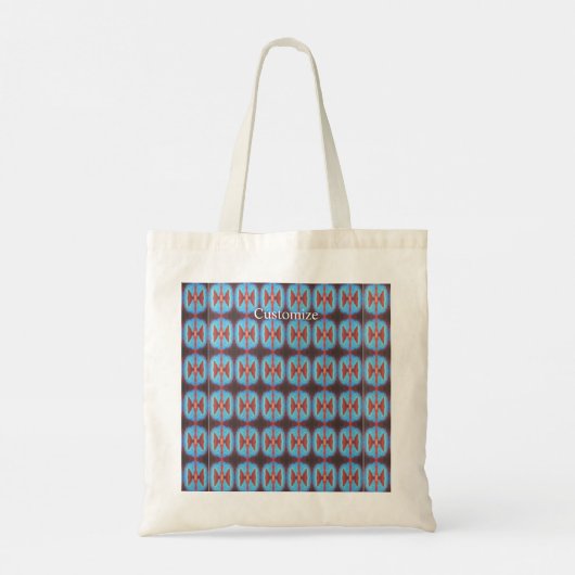 Navajo red rocks Thunder_Cove Tote Bag (Achterkant)