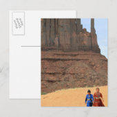 Navajo Reservation Land Briefkaart (Voorkant / Achterkant)