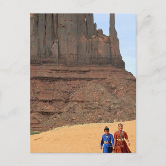 Navajo Reservation Land Briefkaart (Voorkant)