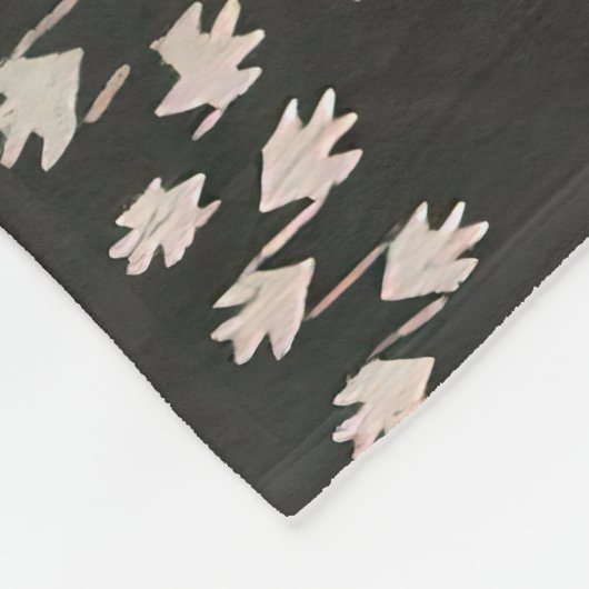 NAVAJO SADDLE BLANKET REPRINT FROM 1920 FLEECE DEKEN (Hoek)