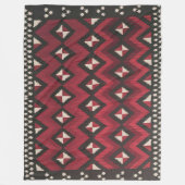 NAVAJO SADDLE BLANKET REPRINT FROM 1920 FLEECE DEKEN (Voorkant)