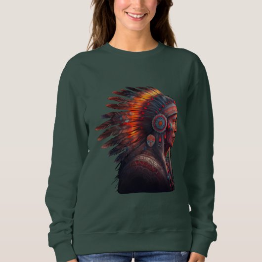 Navajo Shaman Sweatshirt (Voorkant)