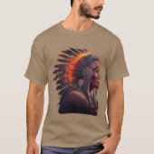 Navajo Shaman T-Shirt (Voorkant)