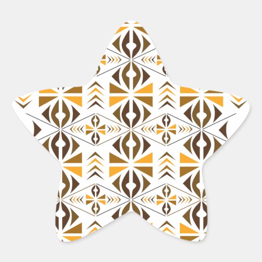 Navajo Ster Sticker (Voorkant)