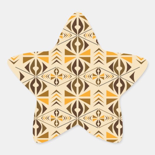 Navajo Ster Sticker (Voorkant)