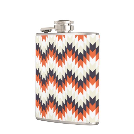 Navajo stijl kunst heupfles (Links)