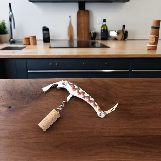 Navajo stijl kunst kurkentrekker