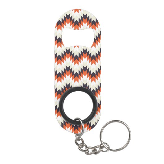 Navajo stijl kunst mini flessenopener (Achterkant)