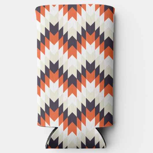 Navajo stijl kunst seltzer blikjeskoeler (Voorkant)