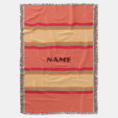 "Navajo" Style Fleece Throw Blanket Deken (Voorkant Verticaal)