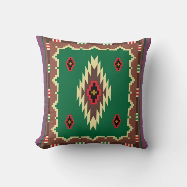 Navajo Throw Pillow 2 Kussen (Voorkant)