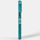 Navajo Tribal Turquoise Faux Leather Tool Case-Mate iPhone Case (Achterkant / Rechts)