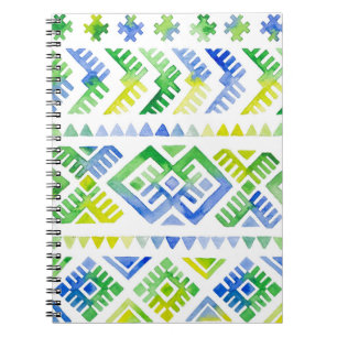 Navajo Tribute: Waterverf Tribal Majesteit Notitieboek