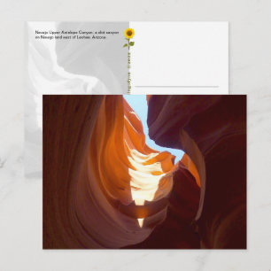 Navajo Upper Antelope Canyon (1) - ansichtkaart Briefkaart