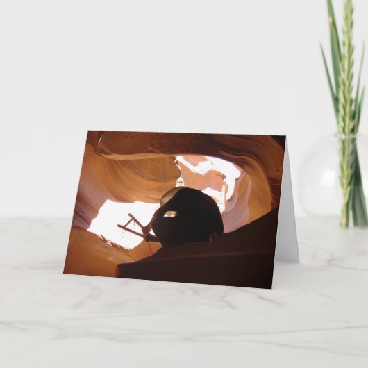 Navajo Upper Antelope Canyon (2) - kaart (Voorkant)