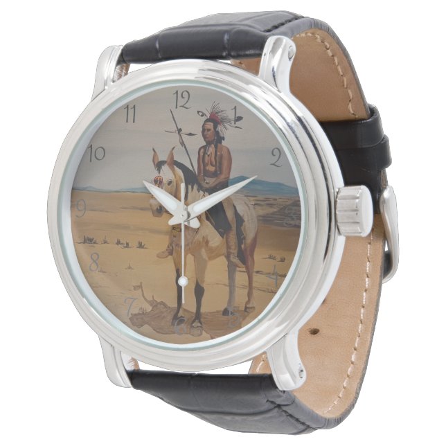Navajo, van Gary Poling Horloge (Gekanteld)