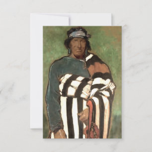 “Navajo” Westerse Kunst van Gerald Cassidy Bedankkaart