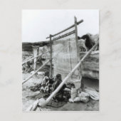 Navajo wevers, c.1914 briefkaart (Voorkant)