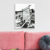Navajo wevers, c.1914 canvas afdruk (Insitu (Woonkamer))