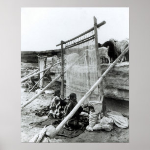 Navajo wevers, c.1914 poster