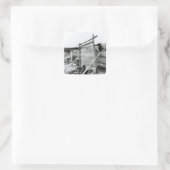 Navajo wevers, c.1914 vierkante sticker (Tas)