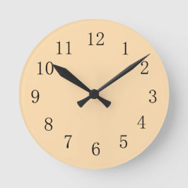 Navajo White Kitchen Wall Clock Ronde Klok