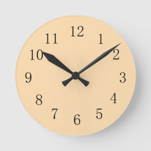 Navajo White Kitchen Wall Clock Ronde Klok