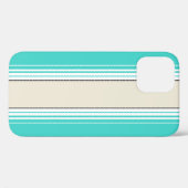 Navajo White, Turquoise Oranje Mexican Blanket Ser Case-Mate iPhone Case (Achterkant (horizontaal))