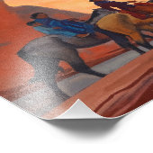 Navajos in a Canyon, 1945 by Maynard Dixon Foto Afdruk (Hoek)