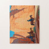 Navajos in a Canyon, 1945 by Maynard Dixon Legpuzzel (Verticaal)