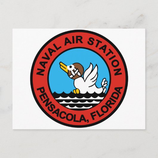 Naval Air Station Pensacola Briefkaart (Voorkant)