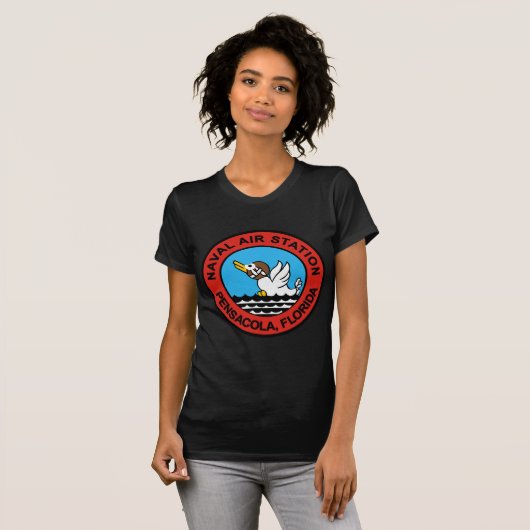 Naval Air Station Pensacola T-shirt (Voorkant volledig)