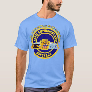 Naval Amfibische Basis Coronado w TXT T-shirt