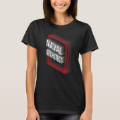 Naval Architect Job Title Appreciation Retro T-shirt (Voorkant)
