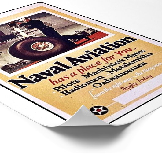 Naval Aviation Poster (Hoek)