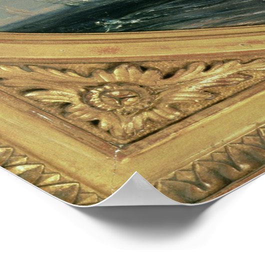 Naval Battle in Chesapeake Bay Poster (Hoek)