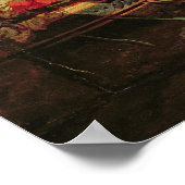 Naval Battle of Imbre in 1346, 1842 Poster (Hoek)