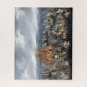 Naval Battle of Öland June 1676 Claus Møinichen Legpuzzel (Verticaal)