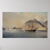 Naval Battle of the Strait of Shimonoseki Poster (Voorkant)