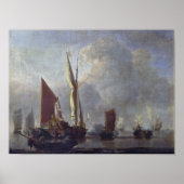 Naval Battle Poster (Voorkant)