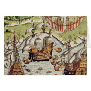 Naval Battle tussen Portugal en Frankrijk