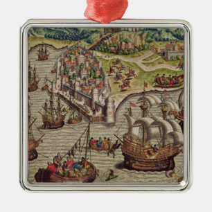 Naval Combat Metalen Ornament