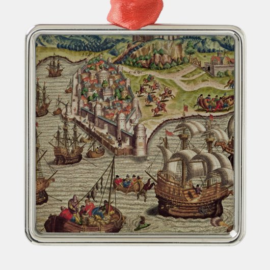 Naval Combat Metalen Ornament (Voorkant)