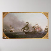 Naval Combat op het eiland Grenada Poster (Voorkant)