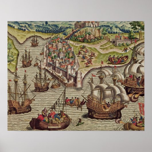 Naval Combat Poster (Voorkant)