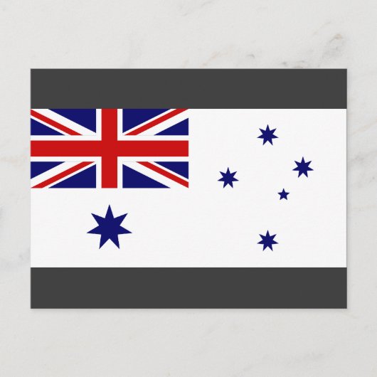 Naval Ensign Australië, Australië Briefkaart (Voorkant)